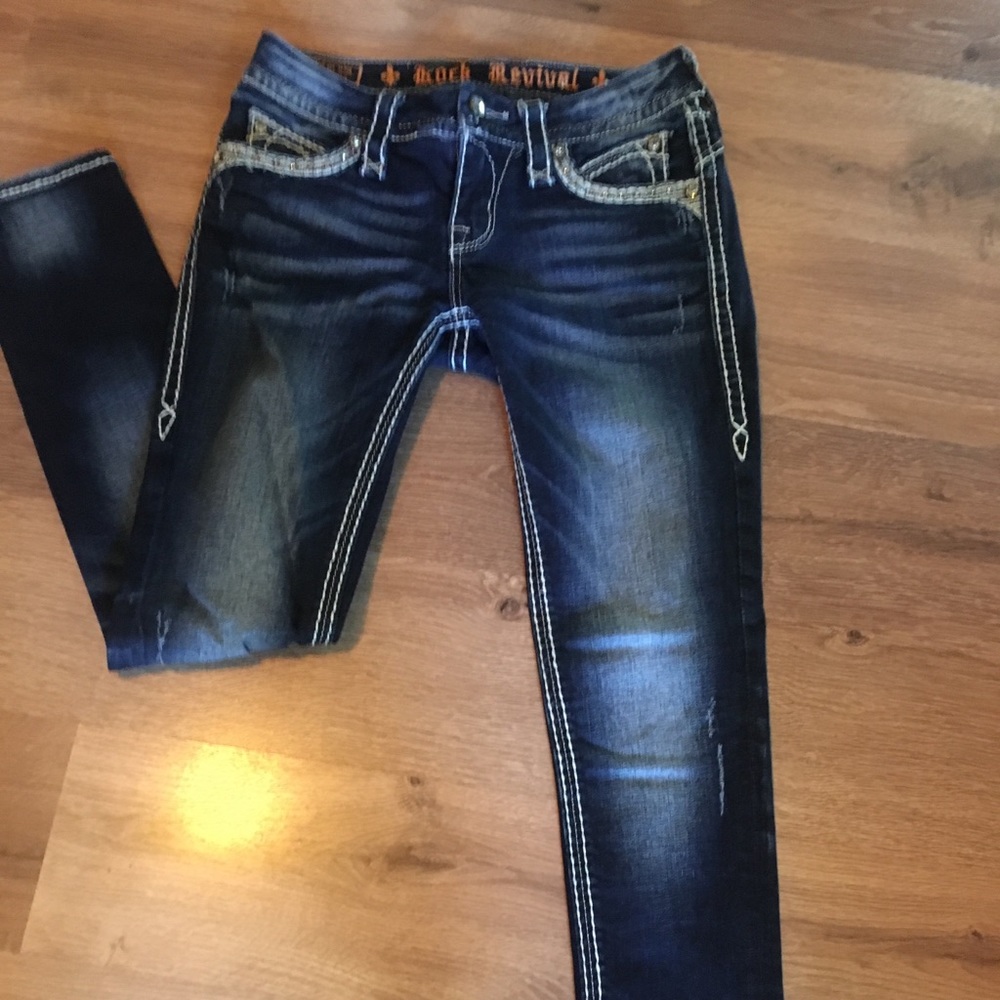 Like new Rock Revival Jeans